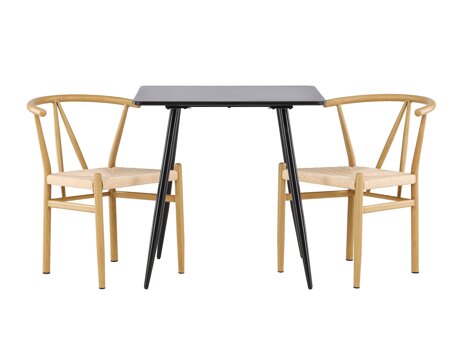 Essgruppe Dallas 4920 (Beige + Hellbraun)