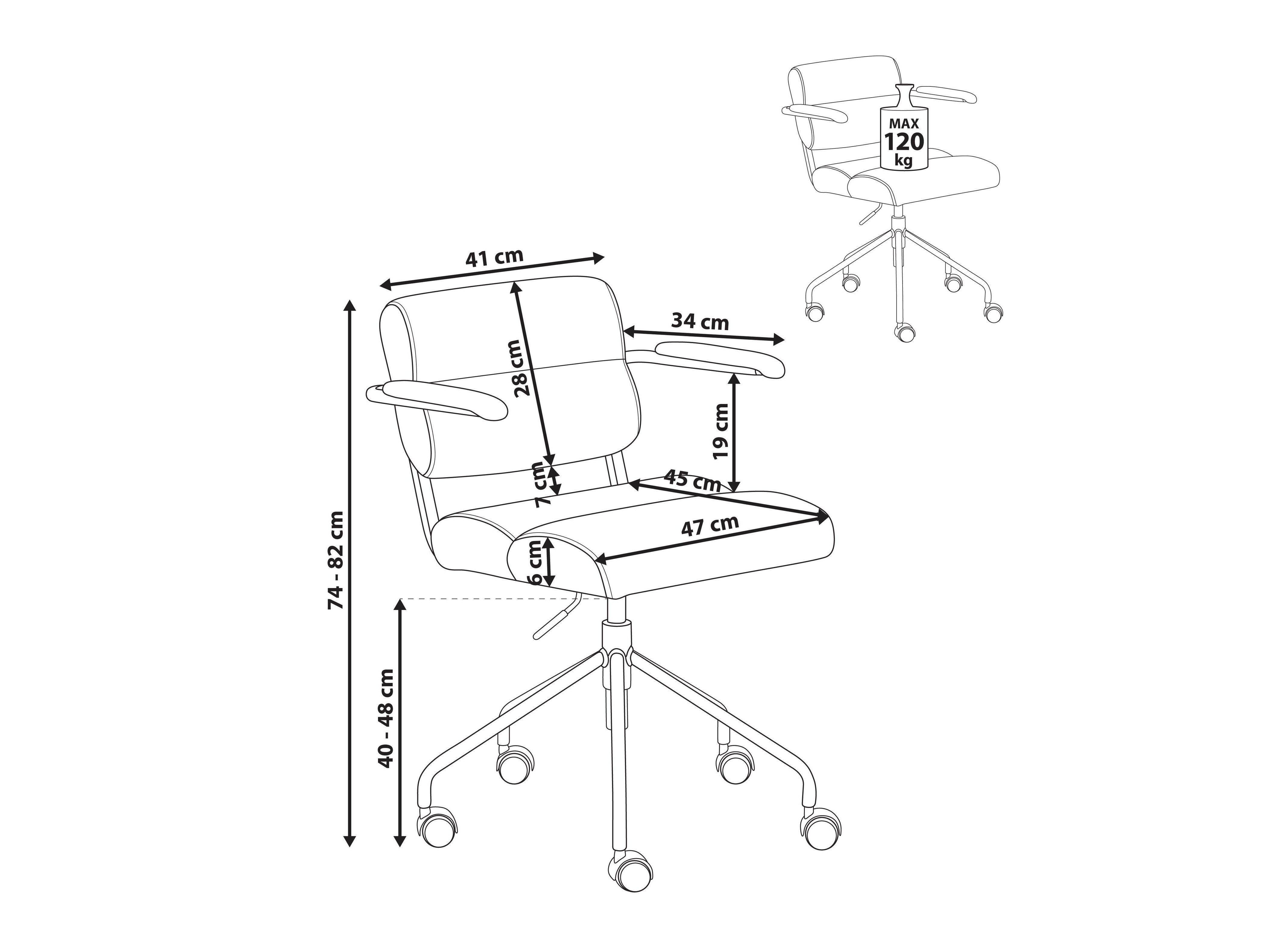 Kontoritool Berwyn 2759 (Valge)