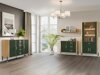 Boekenkast Flosora 129 (Groen)