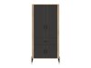 Garderobeskab Flosora 133 (Antracit)