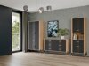 Kledingkast Flosora 133 (Antraciet)