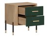 Nachtkastje Flosora 140 (Groen)