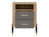 Bedside table Flosora 142 (Grey)