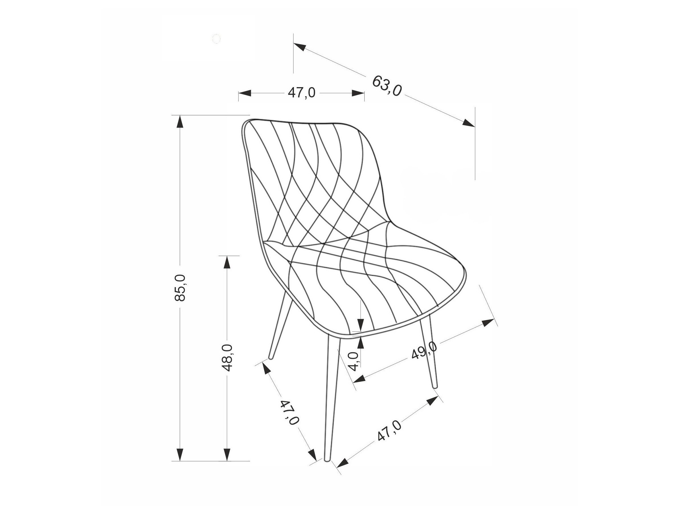 Stol Houston 2033 (Lys beige)