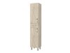 Стоящ шкаф за баня Kailua 2657 (Светъл Travertine)