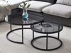 Salontafel set Detroit 607 (Zwart)