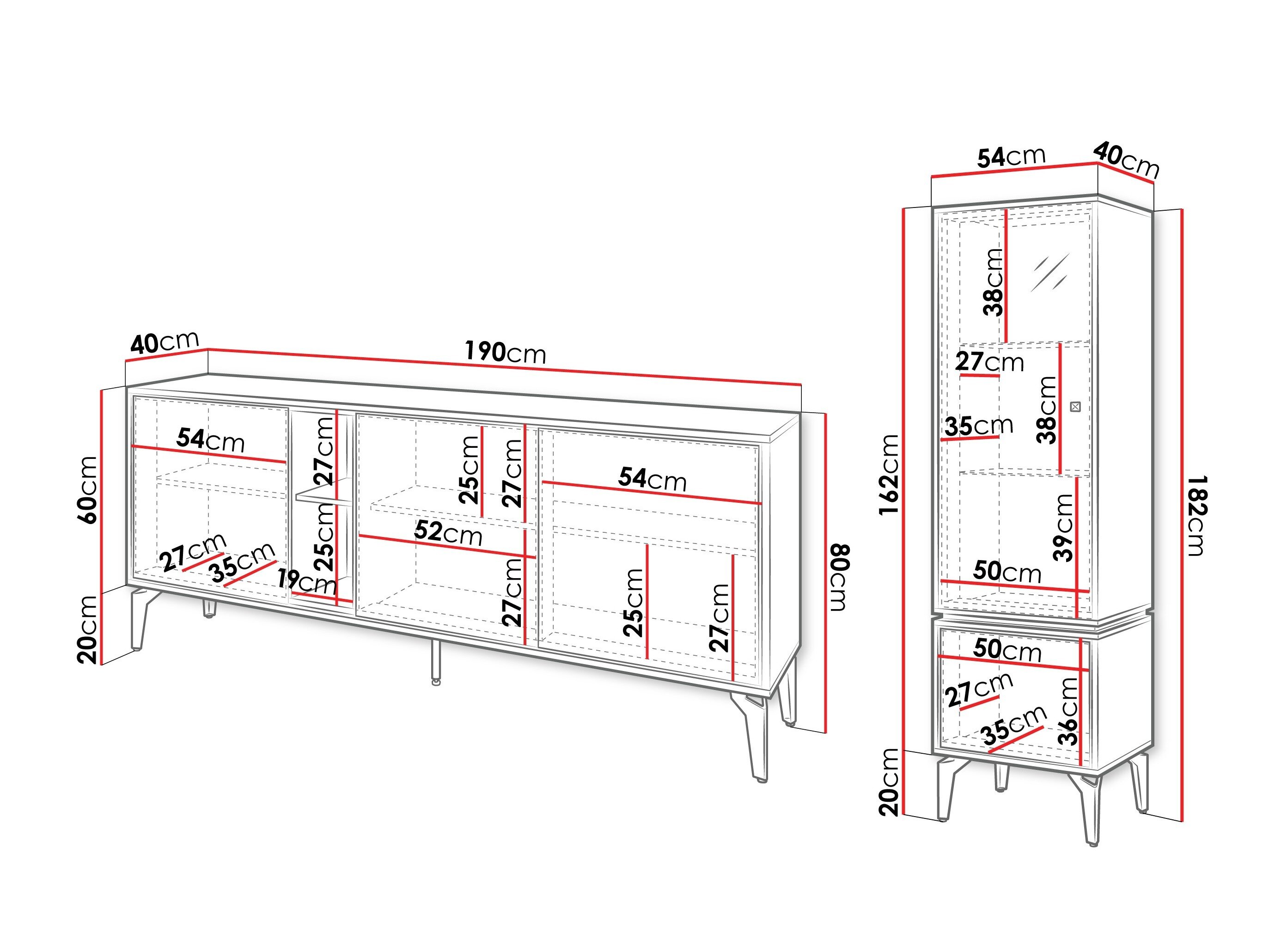 Stuemøbelsæt Cornovu 104