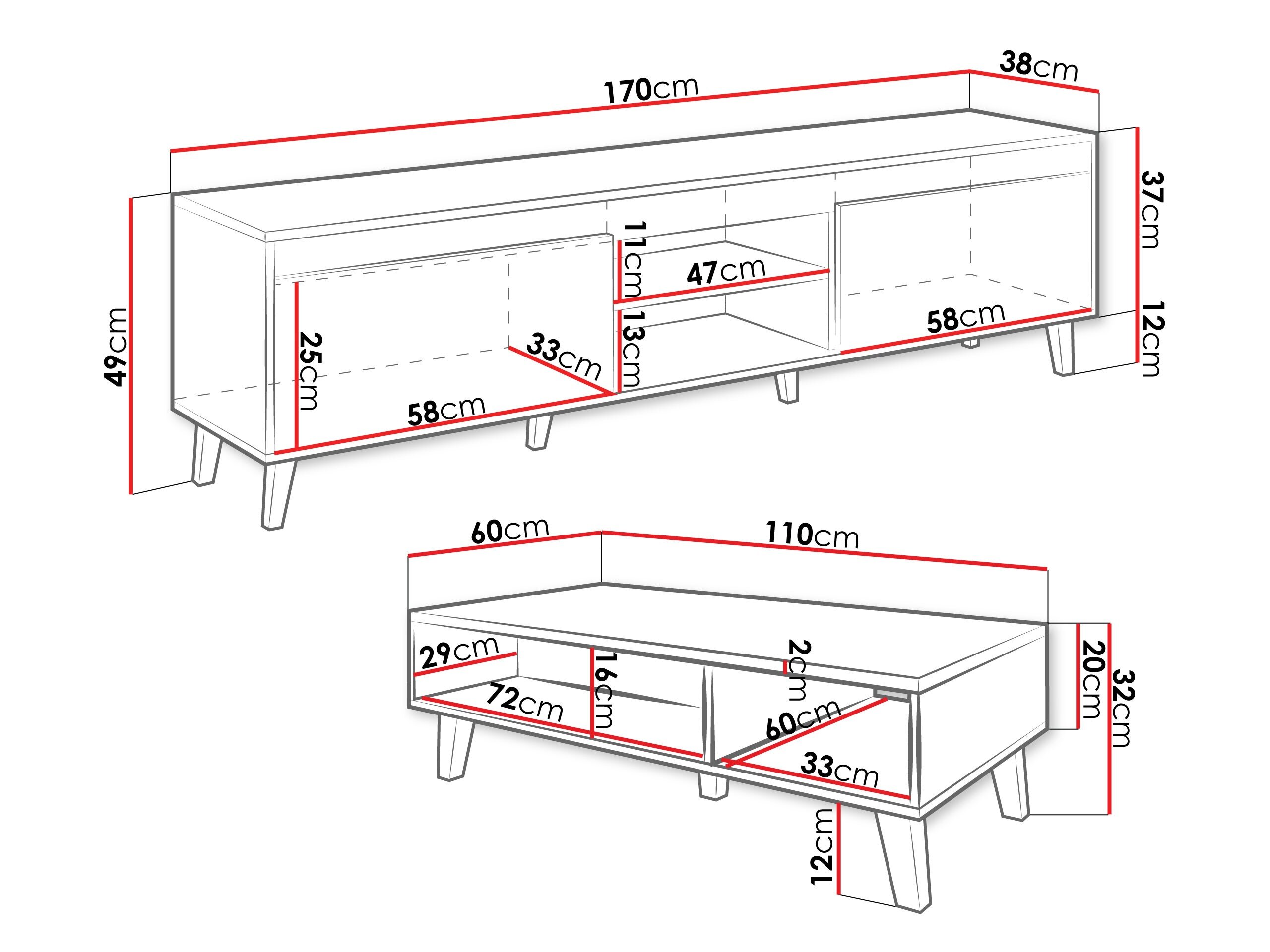 Stuemøbelsæt Munus I