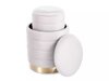 Set poefs Detroit 906 (Licht beige)