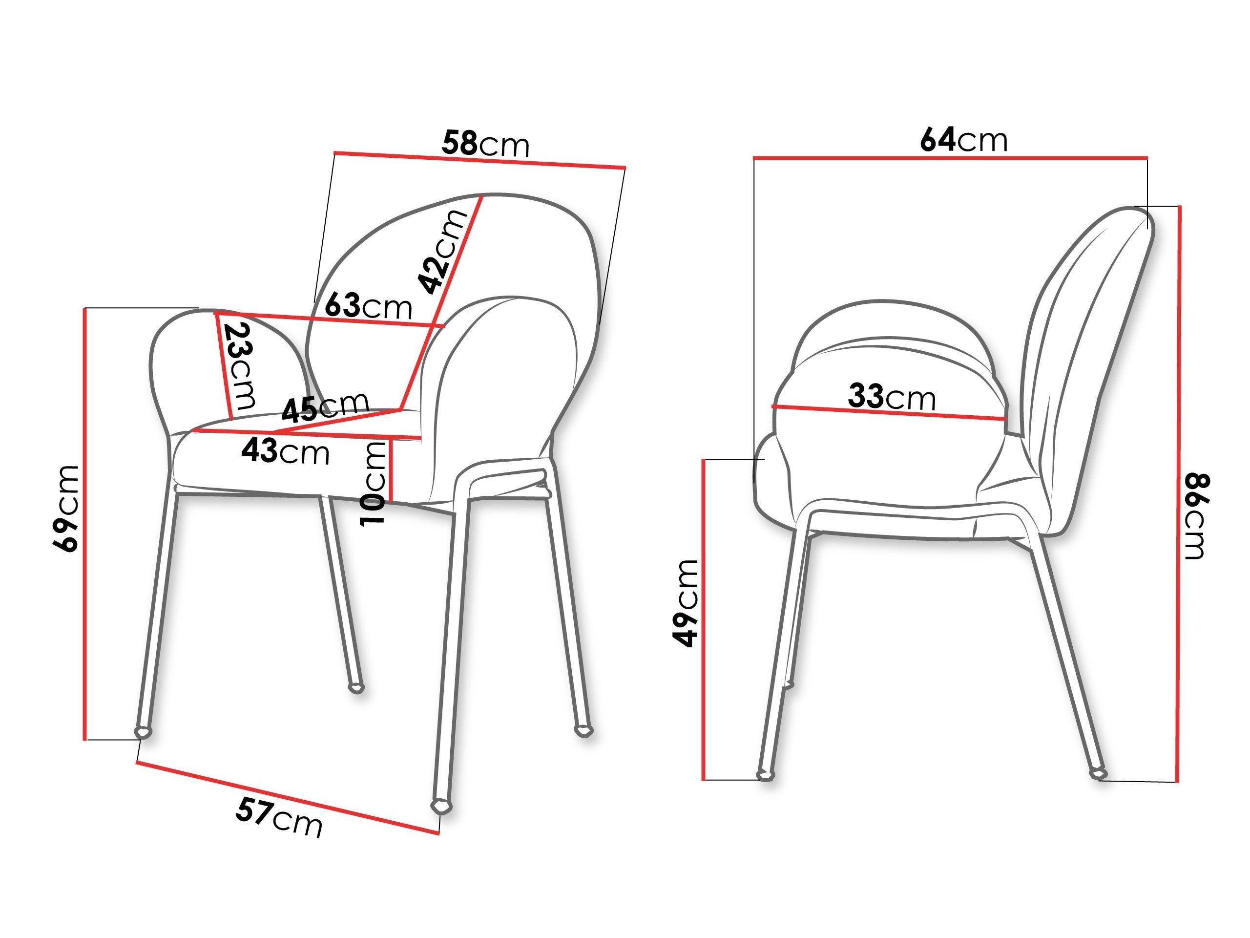 Stol Comfivo 460 (Sort)