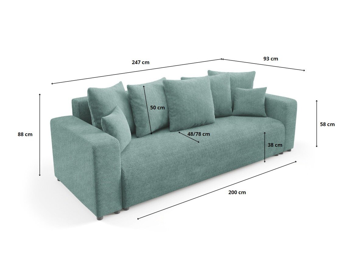 Slaapbank Franklin 138 (Onega 02)