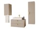 Badeværelsessæt Panium II (Lysebrun)