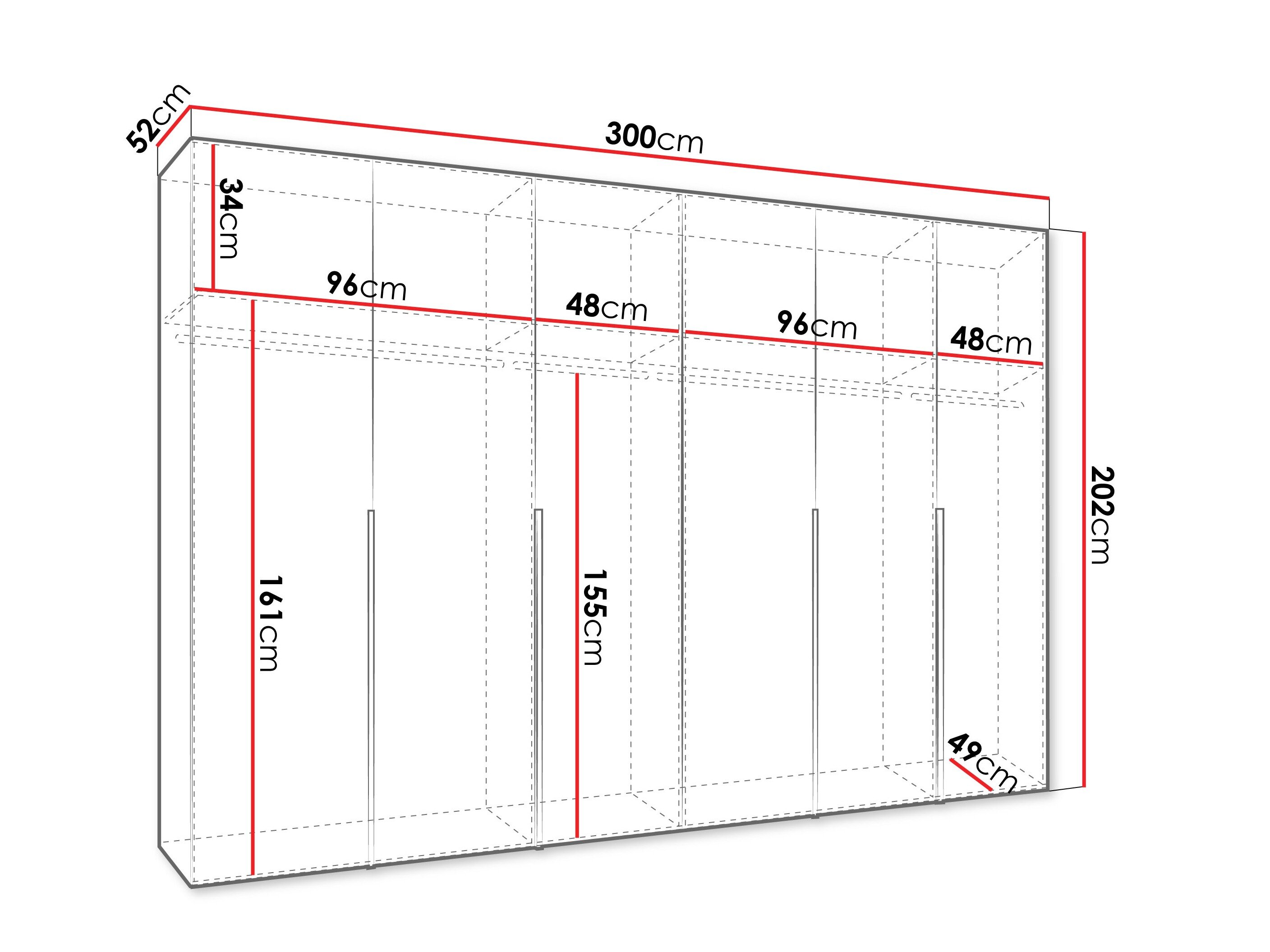 Garderobeskab Hartford 539 (Artisan eg)