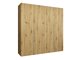 Kledingkast Hartford 537 (Artisan eiken)