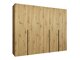 Kledingkast Hartford 538 (Artisan eiken)