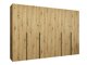 Kledingkast Hartford 539 (Artisan eiken)