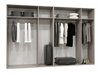 Kledingkast Hartford 539 (Zwart)