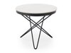Salontafel Houston 2063 (Wit marmer + Zwart)