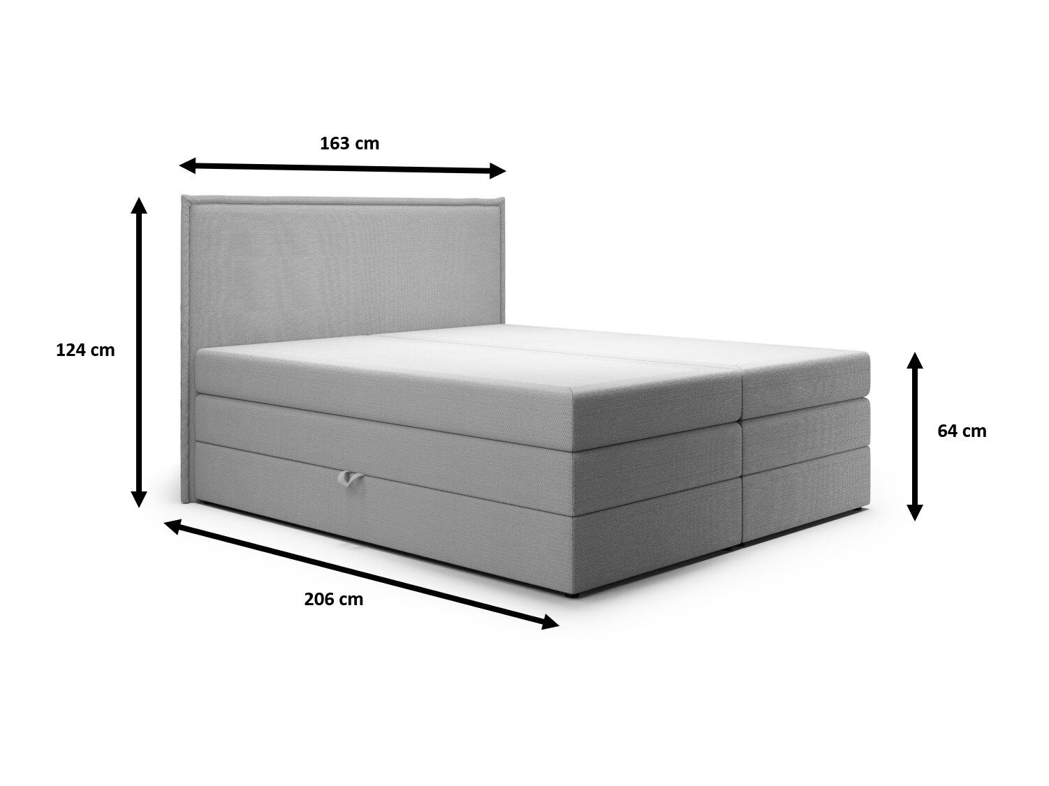 Boxspring Franklin 171 (Aragon 93)