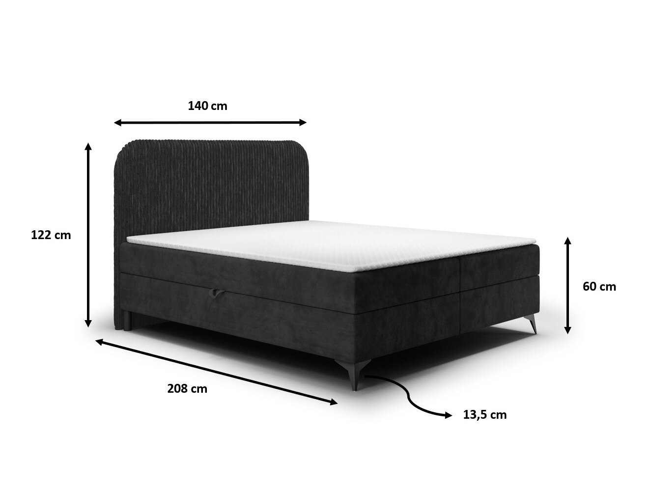 Boxspring Franklin 173 (Tilia 17 + Manila 21)