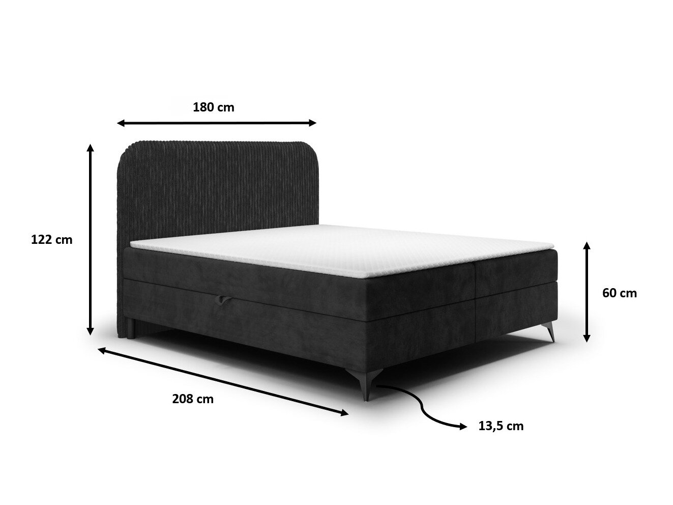 Boxspring Franklin 173 (Tilia 90 + Manila 16)