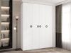 Kledingkast Hartford 554 (Wit)