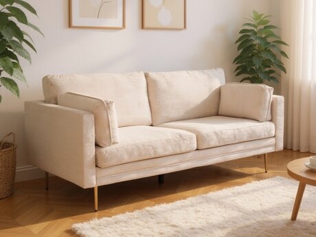 Sofa Dallas 2965 (Smėlinė + Ruda)