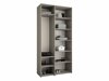 Kledingkast Hartford 563 (Wit)