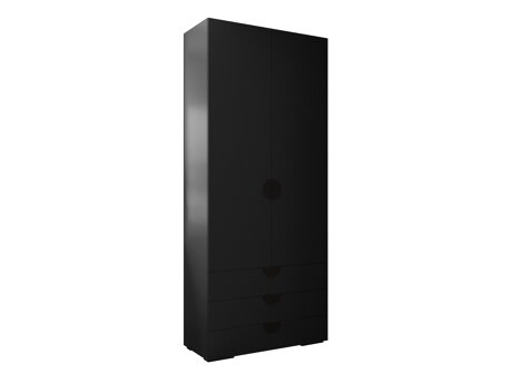 Kledingkast Hartford 565 (Zwart)