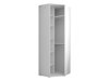Hoekkledingkast Hartford 568 (Wit)