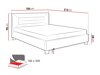 Bed Comfivo 327 (Lichtgrijs)