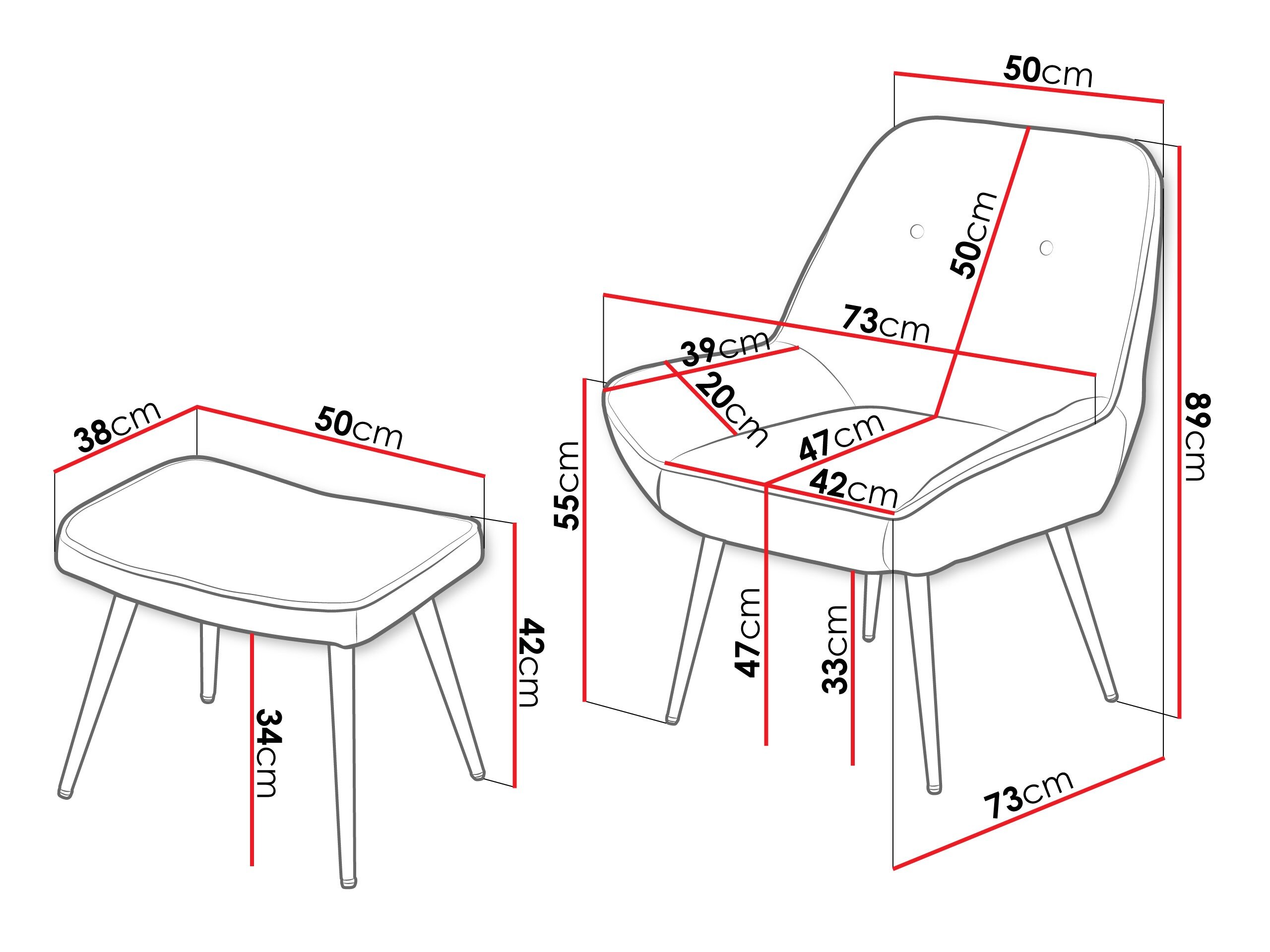 Lænestol Comfivo Cypressus (Sea 140)