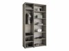 Kledingkast Hartford 573 (Wit)