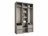 Kledingkast Hartford 573 (Wit)