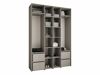 Garderobna omara Hartford 554 (Bela)