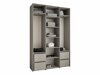 Kledingkast Hartford 563 (Wit)