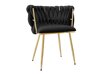 Chaise Comfivo Hilaritas XI (Doré + Noir)