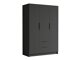 Garderobeskab Closico 200 (Sort)