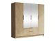 Kledingkast Closico Cadron II (Eiken)