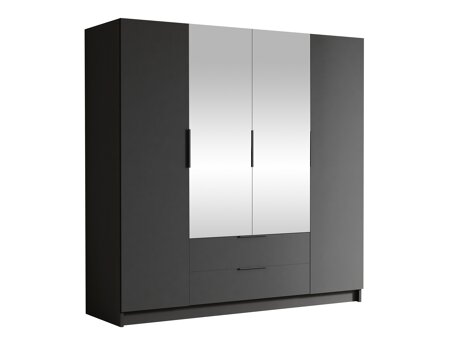 Kledingkast Closico Cadron II (Zwart)