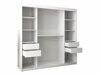 Kledingkast Hartford 578 (Wit)