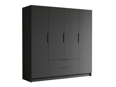 Kledingkast Closico Cadron I (Zwart)