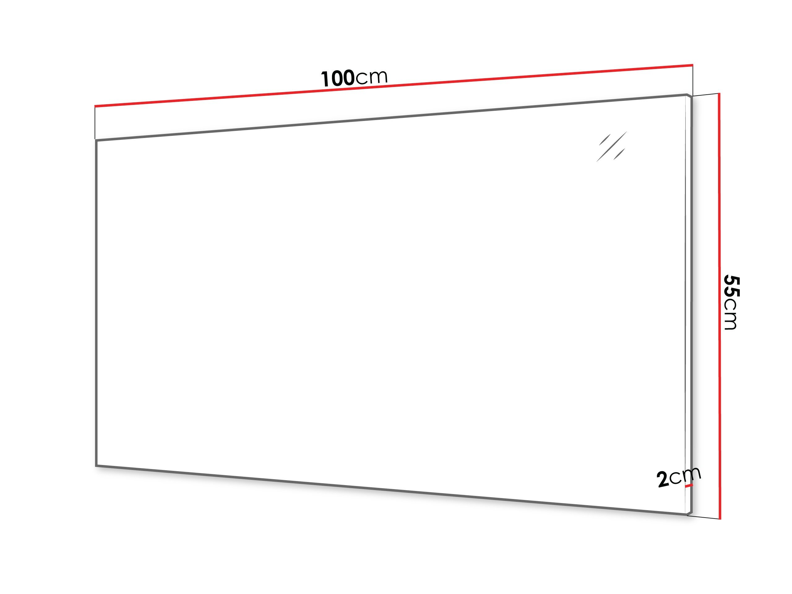 Spejl Comfivo Tutela (Egetræ)