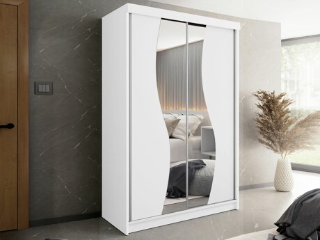 Gardróbszekrény Dover 110 (Fehér)