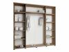 Kledingkast Dover 105 (Donker essen)