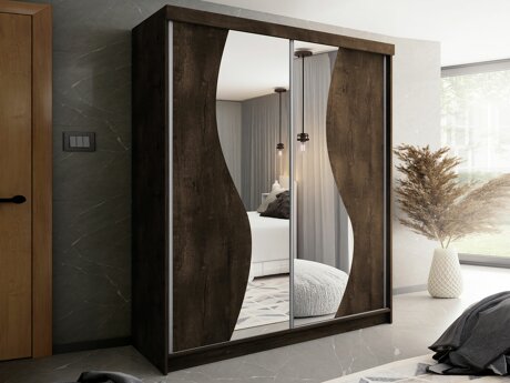 Garderobeskab Dover 105 (Mørk aske)