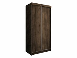 Kledingkast Dover 104 (Donker essen)