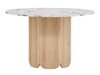 Tafel Dallas 4894 (Grijs marmer + Lichtbruin)