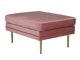 Gestoffeerde bank Dallas 2653 (Roze + Gouden)