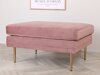 Gestoffeerde bank Dallas 2653 (Roze + Gouden)